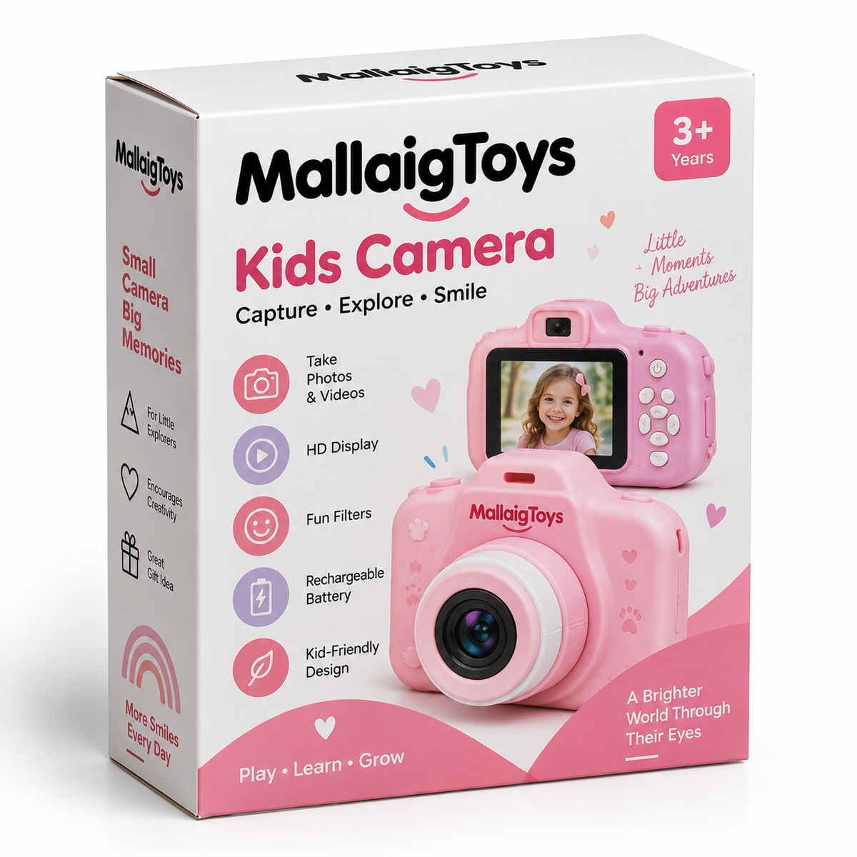 MallaigToys Kids Digital Camera – Pink