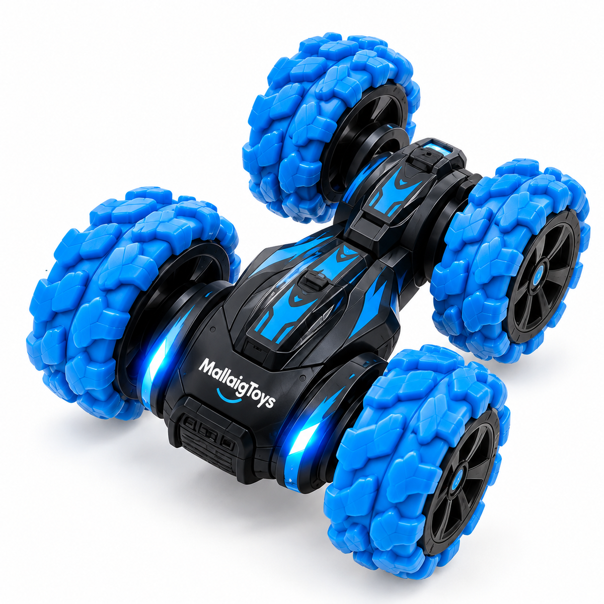 MallaigToys 360° RC Stunt Car – Blue